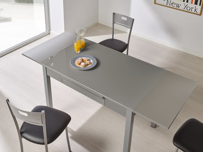 Mesa Aramo Cristal Extensible