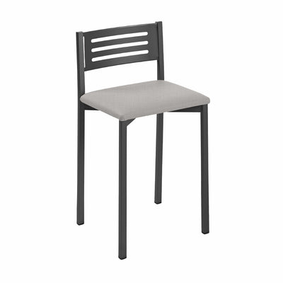 Taburete bajo con respaldo Aldem