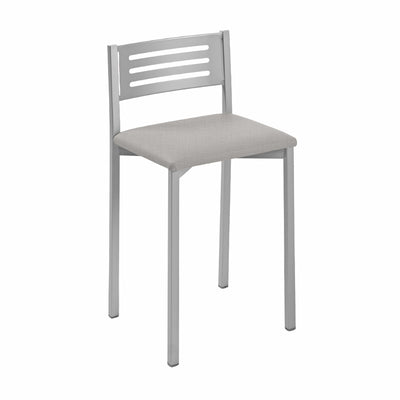 Taburete bajo con respaldo Aldem