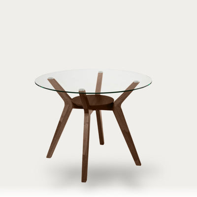 Mesa redonda de cristal Sintra