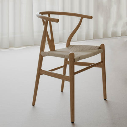 Silla de madera y enea Azores