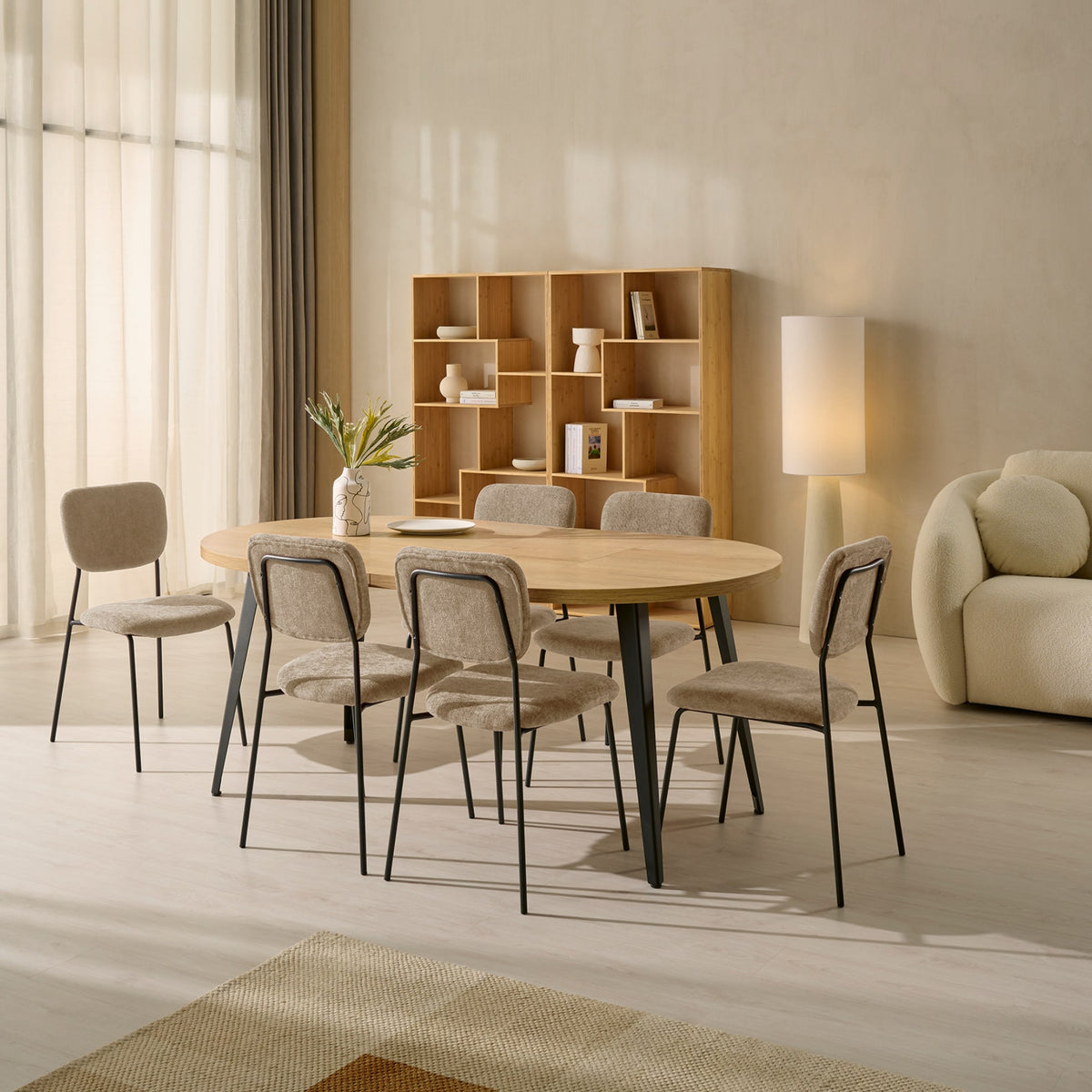 Silla apilable Kedar