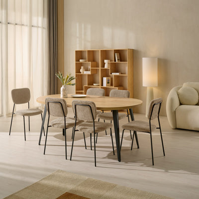 Silla apilable Kedar