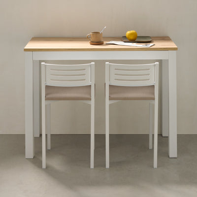 Taburete bajo con respaldo Aldem