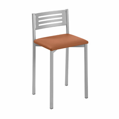 Taburete bajo con respaldo Aldem