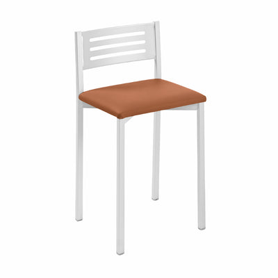 Taburete bajo con respaldo Aldem