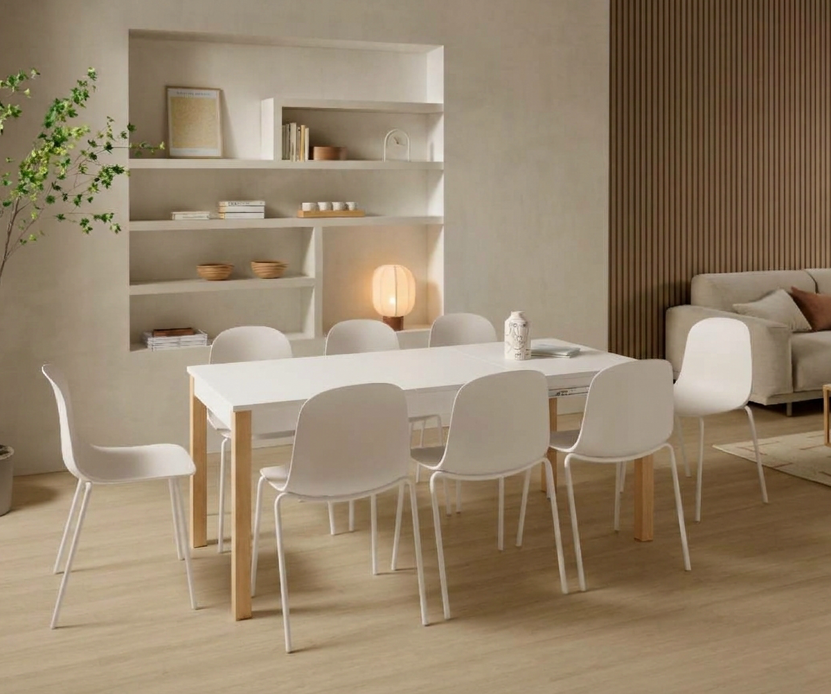Taula Oslo Natural Extensible