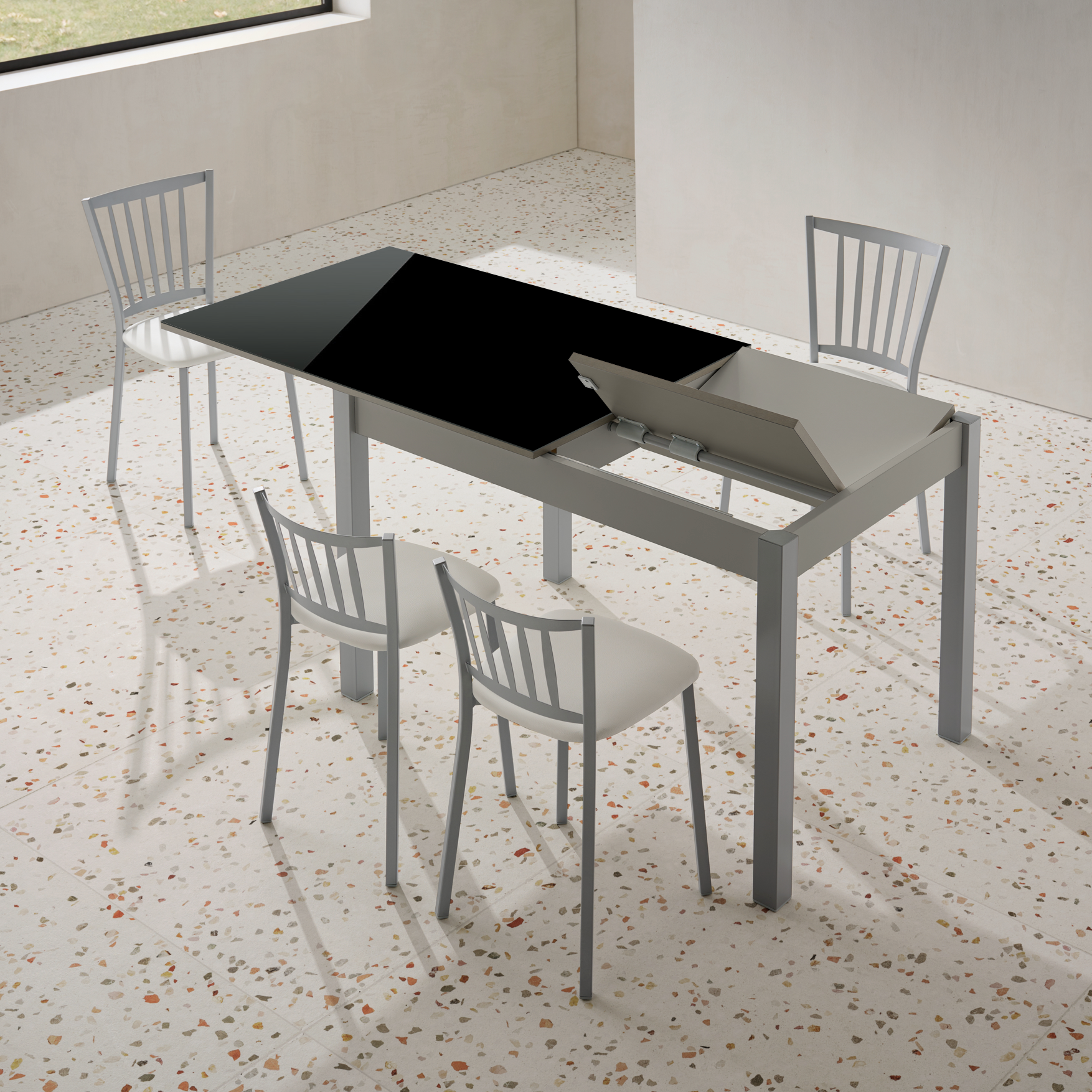 Mesa Kenia Cristal Extensible