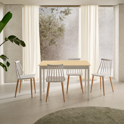 Mesa Oslo Cristal Fija