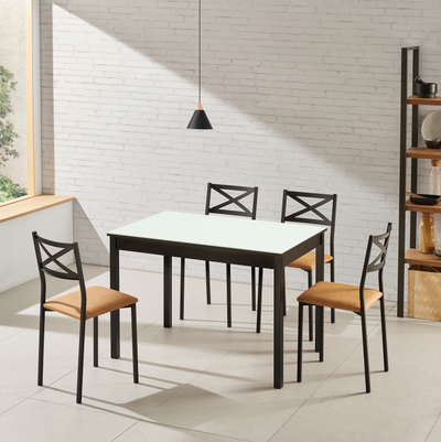 Mesa Oslo Cristal Fija