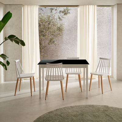 Mesa Oslo Cristal Fija