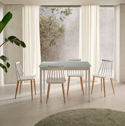 Mesa Oslo Cristal Fija