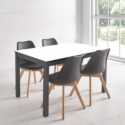 Mesa Tokio Cristal Fija