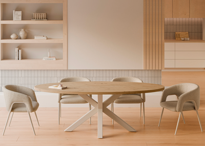 Mesa ovalada Elche