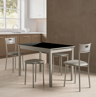 Mesa Oslo Cristal Fija