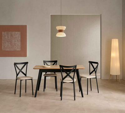 Mesa Lisboa Natural Extensible