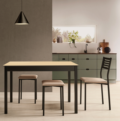 Mesa Oslo Cristal Fija