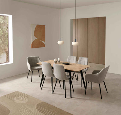 Mesa Lisboa Natural Extensible