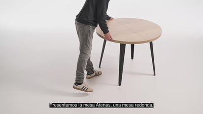 Mesa Redonda Extensible 100cm Atenas