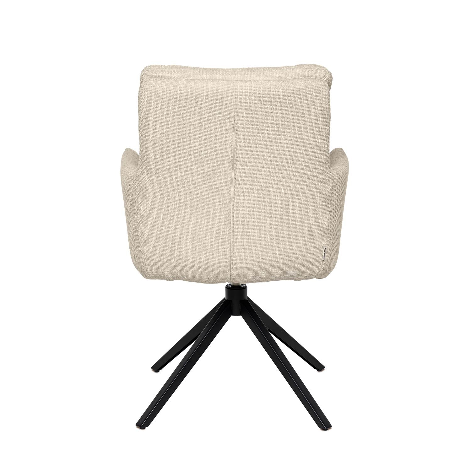 Silla giratoria de comedor Kabú