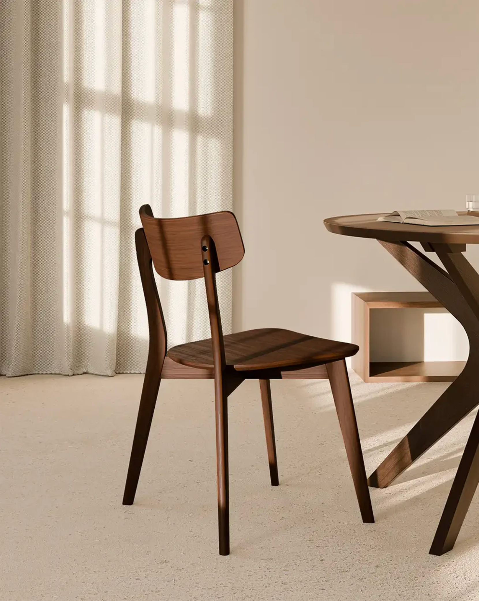 Silla de madera Oporto