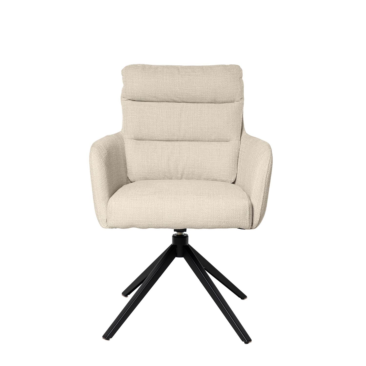 Silla giratoria de comedor Kabú