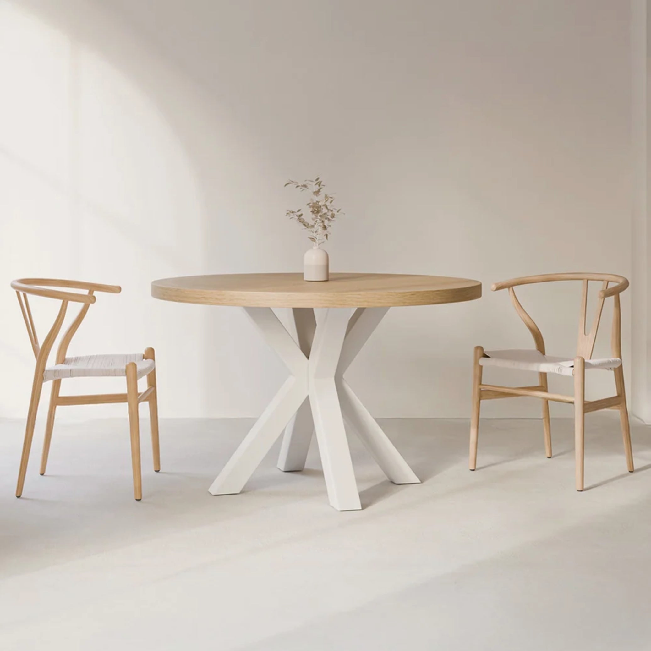 Silla de madera y enea Azores